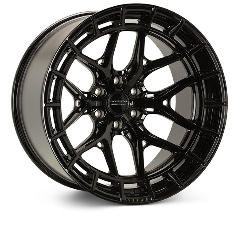 Vossen HFX-1 20x10 / 6x139.7 BP / ET-18 / 106.1 CB / Super Deep - Gloss Black Wheel