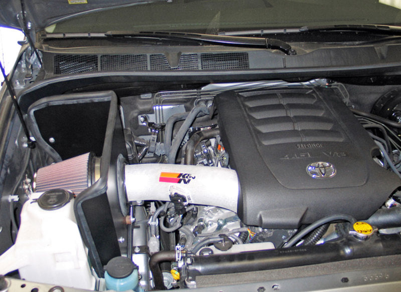 K&amp;N 10-11 Toyota Tundra/Sequoia 4.6L V8 High Flow Performance Intake