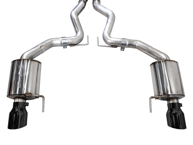 AWE Tuning 2024 Ford Mustang GT Fastback S650 RWD Touring Catback Exhaust w/ Dual Diamond Black Tips