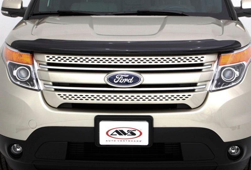 AVS 11-15 Ford Explorer (Excl. Sport Model) High Profile Bugflector II Hood Shield - Smoke