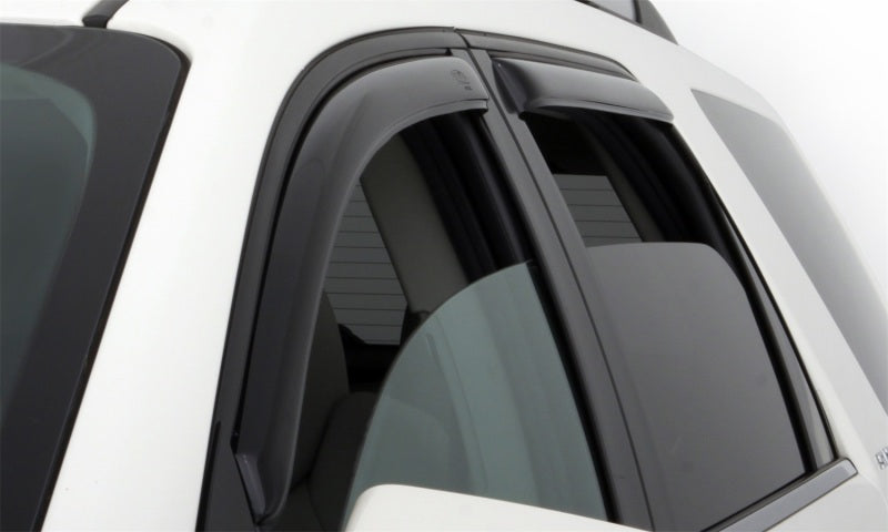 AVS 22-23 Toyota Tundra CC/CrewMax In-Channel Ventvisor Front &amp; Rear Window Deflectors 4pc - Smoke