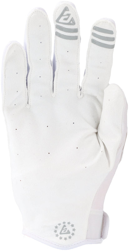 Answer 25 Ascent Gloves White/Grey - Medium