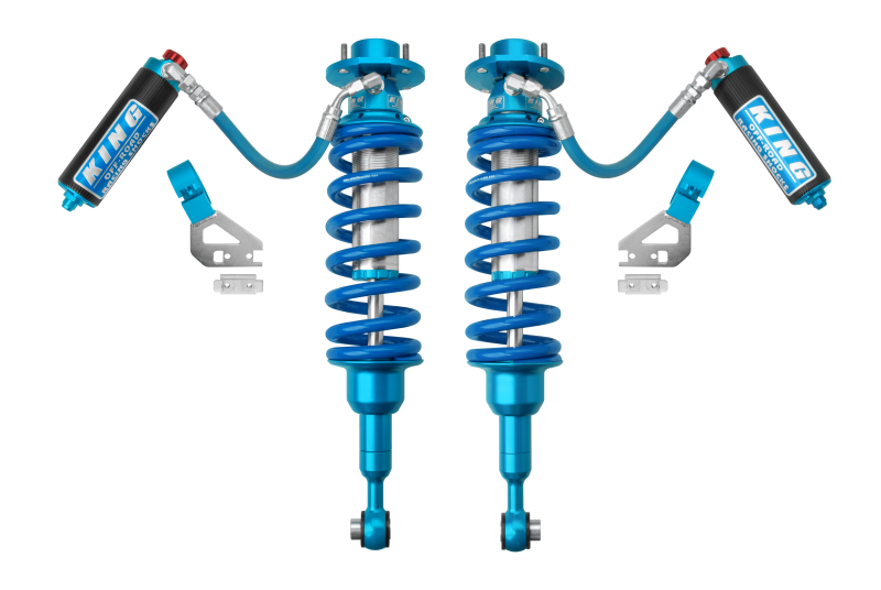 King Shocks 2024+ Toyota Tacoma 2.5 Dia Coilover W/ Remote Reservoir &amp; Adjuster (Pair) - Front