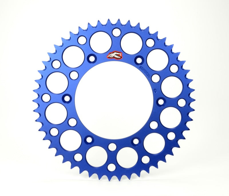 Renthal 21-23 Husqvarna TC 85 Rear Grooved Sprocket - Blue 428-48P Teeth