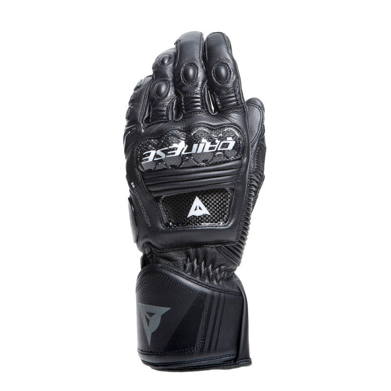 Dainese Druid 4 Leather Gloves Black/Black/Charcoal-Gray - Small