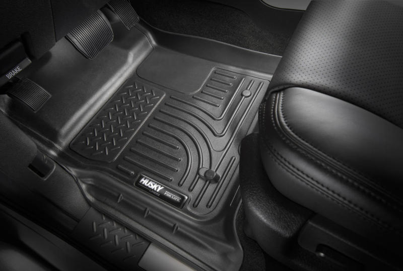 Husky Liners 22-23 Lexus NX250/NX350 Weatherbeater Black Front &amp; 2nd Seat Floor Liners