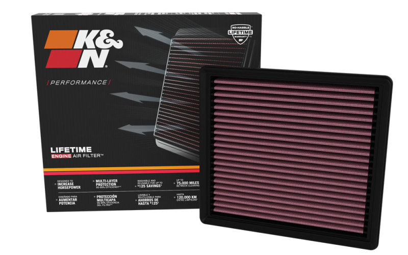 K&amp;N 21-23 Jeep Wrangler 6.4L V8 Replacement Air Filter