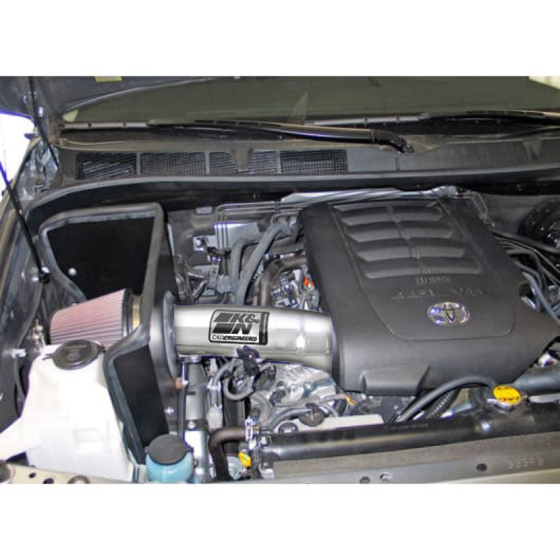 K&amp;N 10-11 Toyota Tundra/Sequoia 4.6L V8 High Flow Performance Intake