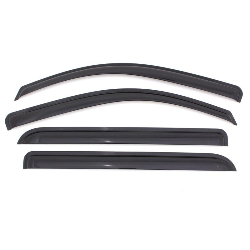 AVS 11-18 Mitsubishi Outlander (Excl. Sport) Ventvisor Outside Mount Window Deflectors 4pc - Smoke