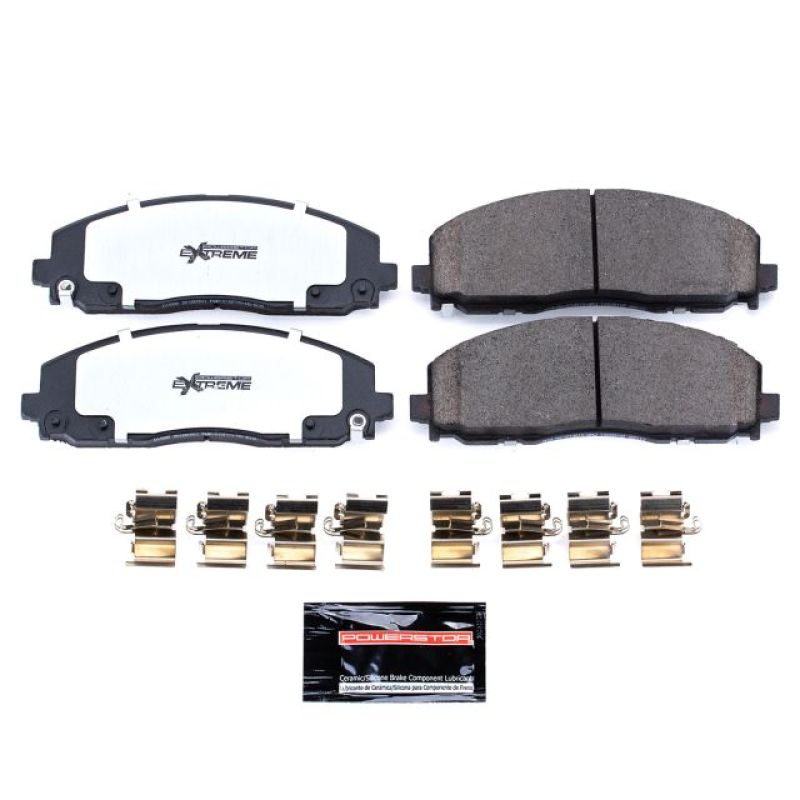 Power Stop 17-19 Chrysler Pacifica Front Z36 Truck &amp; Tow Brake Pads w/Hardware