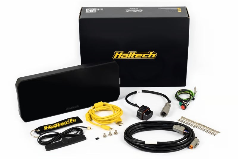 Haltech uC-10 10in Digital Dash Kit w/Cables &amp; Accessories