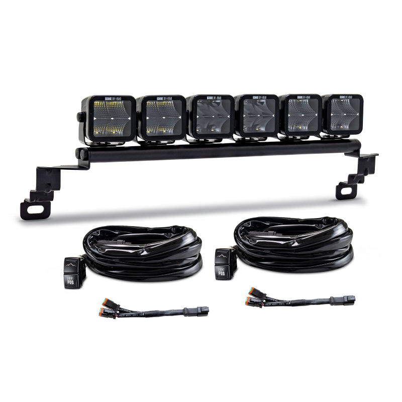Borne Off-Road 2021+ Ford Bronco Direct Fit Light Pods - Standard Bumper - Kit of 6