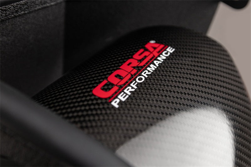 Corsa 19-21 Dodge Challenger SRT/Hellcat/Redeye/Demon Carbon Fiber Air Intake w/ MaxFlow 5 Oil Filt.