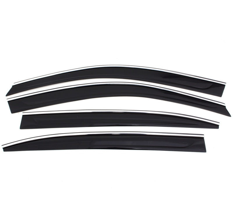 AVS 18-19 Nissan Rogue Sport Ventvisor Low Profile Window Deflectors 4pc - Chrome