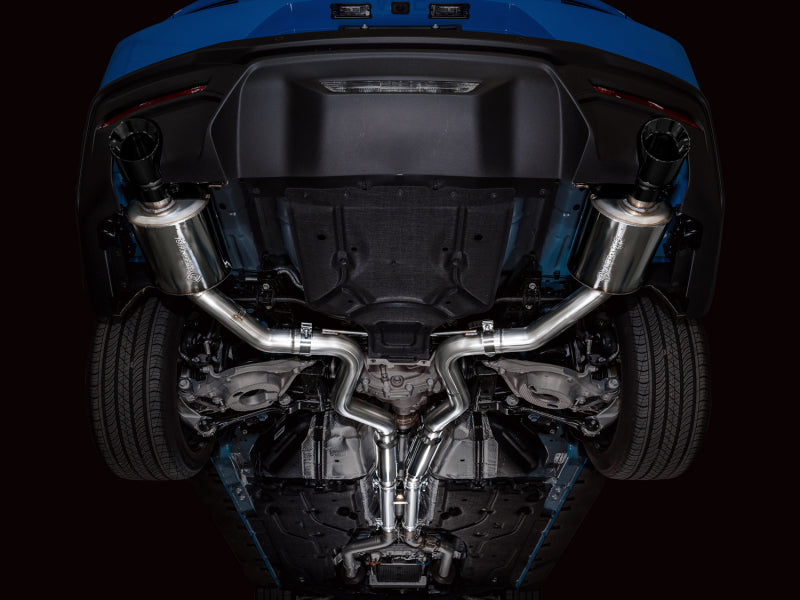 AWE Tuning 2024 Ford Mustang GT Fastback S650 RWD Touring Catback Exhaust w/ Dual Diamond Black Tips
