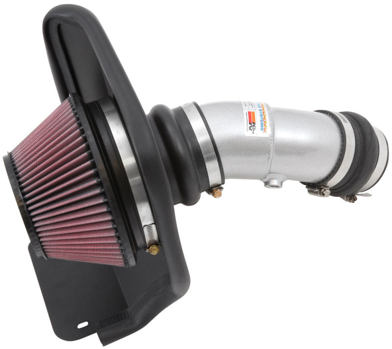 K&amp;N 14-16 Kia Soul L4 2.0L Typhoon Cold Air Intake Aluminum Silver