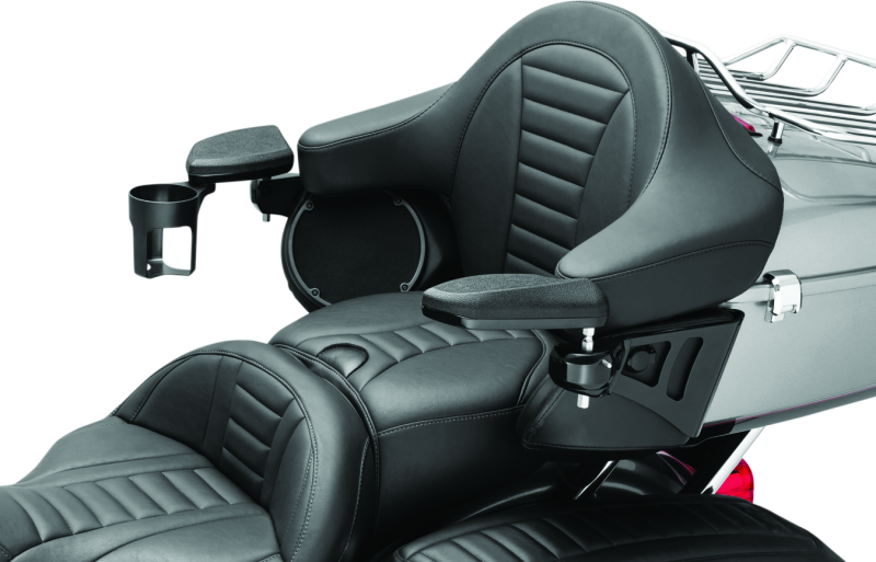 Kuryakyn Passenger Armrest 14-Up Touring &amp; Tri Glide Black