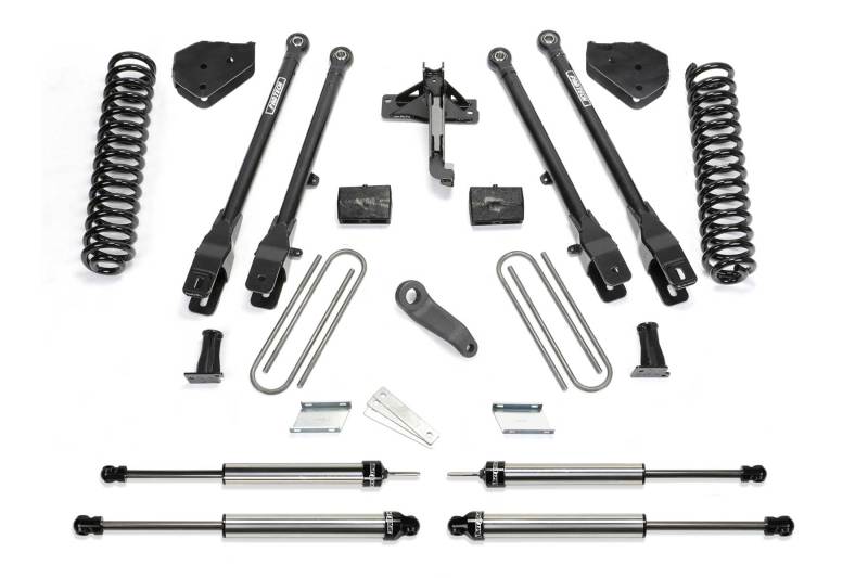 Fabtech 17-21 Ford F250/F350 4WD Diesel 6in 4Link Sys w/Coils &amp; Dlss Shks