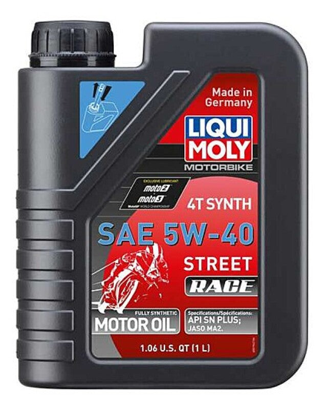 LIQUI MOLY 1L Motorbike 4T Synth 5W40 Street Race