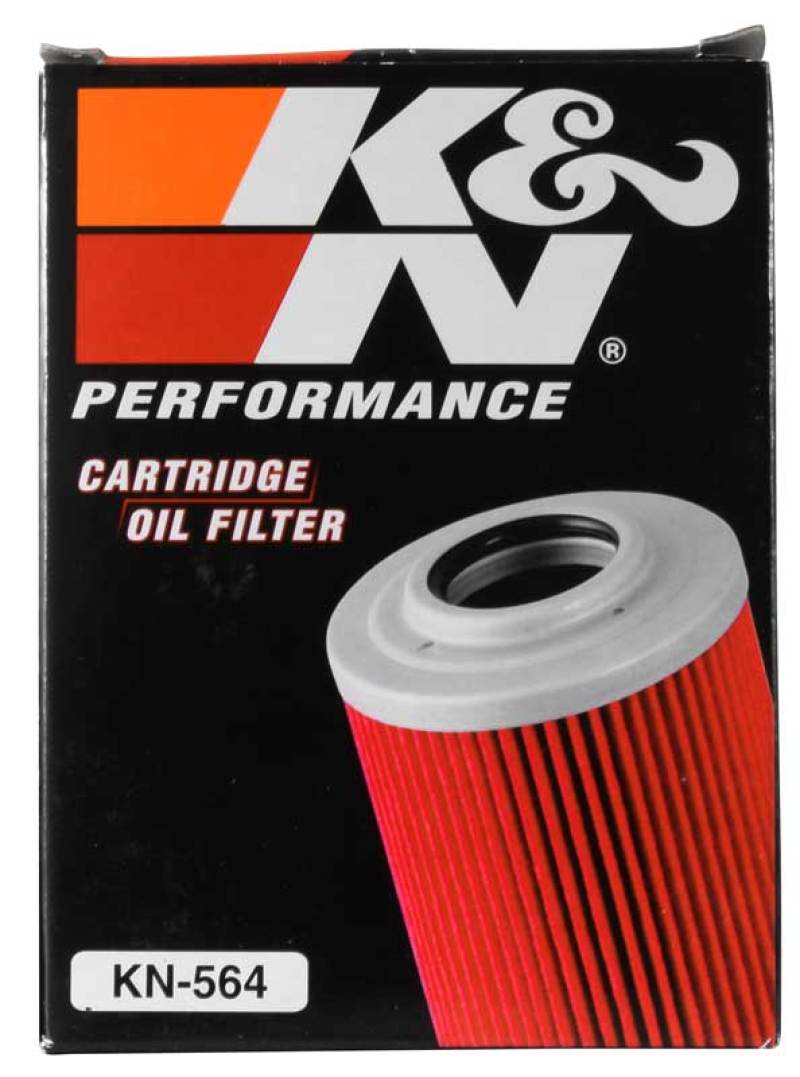 K&amp;N Can/AM Spyder RT 998/ Buell 1125R -2.2219in OD x 0.969in ID x 3.813in H Oil Filter