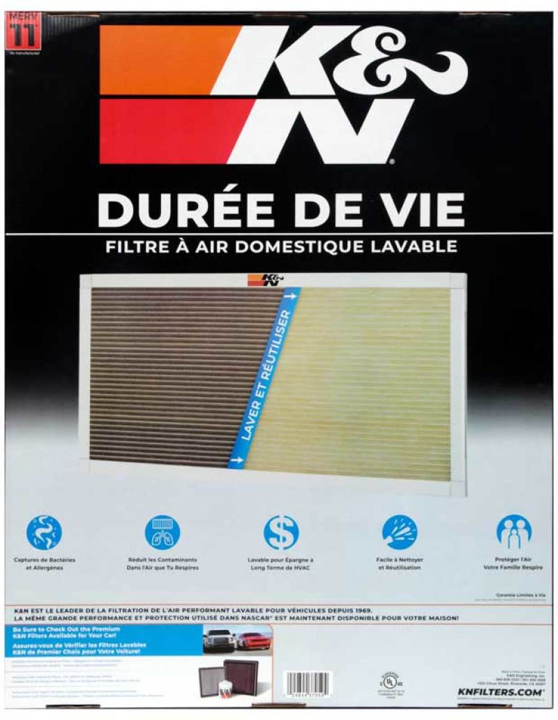 K&amp;N HVAC Filter - 24 x 30 x 1