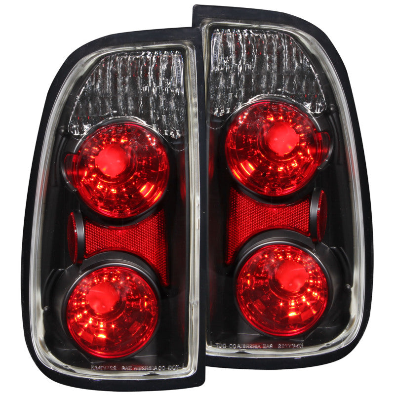 ANZO 2000-2006 Toyota Tundra Taillights Black (Regular &amp;amp; Access Cab Models Only)