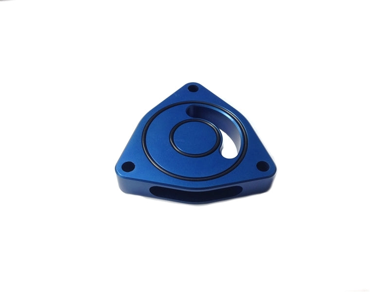 Torque Solution Blow Off BOV Sound Plate (Blue): Hyundai Genesis Coupe 2.0T ALL