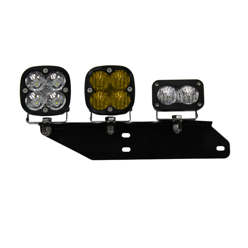 Baja Designs 17-18 F-150 Raptor Fog Light &amp; Sportsmen Fog Pocket Kit - Amber