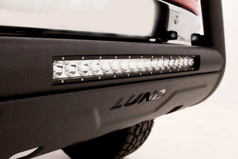 Lund 07-17 Chevy Silverado 1500 Bull Bar w/Light &amp; Wiring - Black