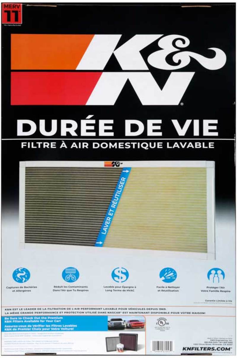 K&amp;N HVAC Filter - 18 x 30 x 1