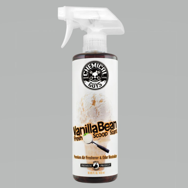 Chemical Guys Vanilla Bean Air Freshener &amp; Odor Eliminator - 16oz