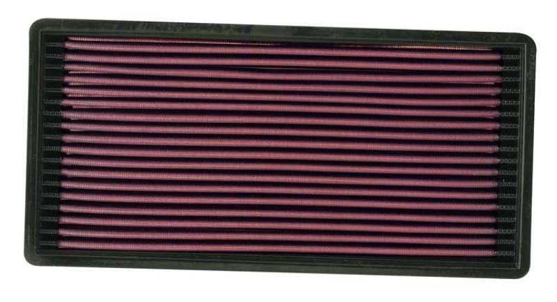 K&amp;N Replacement Air Filter AIR FILTER, JEEP CHEROKEE, COMANCHE, WAGONEER 2.5L/4.0L 87-95