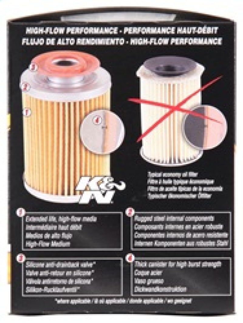 K&amp;N Oil Filter OIL FILTER; AUTOMOTIVE