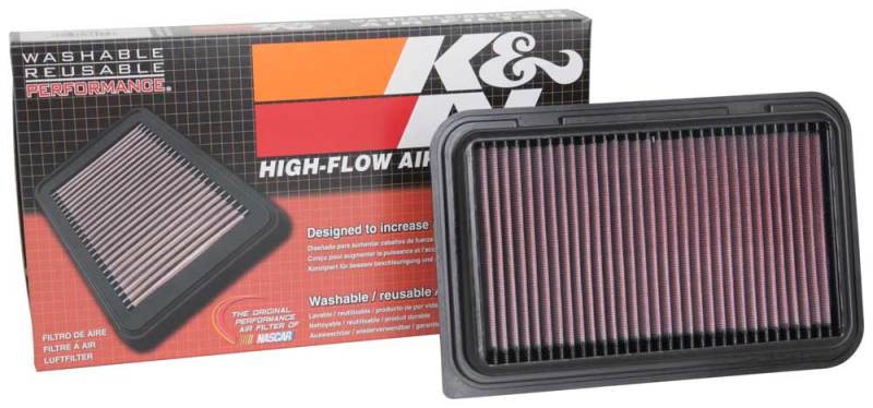 K&amp;N 2017 Suzuki Swift V L3-1.2L F/I Replacement Drop In Air Filter