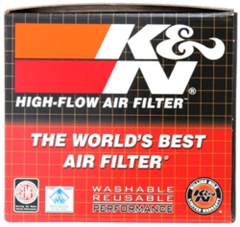 K&N Universal Rubber Filter 2 inch Top OD / 3.5 inch Base OD / 2.25 inch Flange ID / 4 inch Height