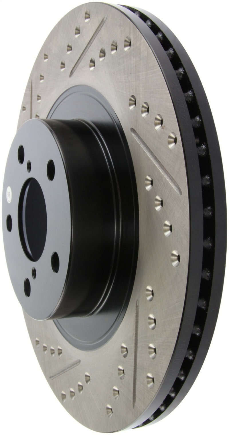 StopTech Slotted &amp; Drilled Sport Brake Rotor