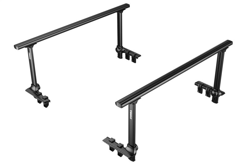 Thule Xsporter Pro Multi-Height Aluminum Truck Rack w/Load Stops &amp; Locks - Black