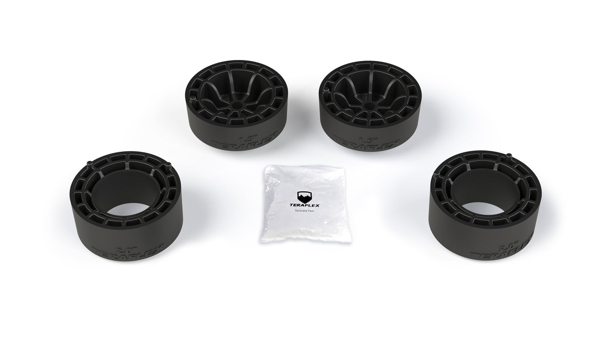 ~(4 lbs. 11X6X5)~ JLU 4Door 1.5in Performance Spacer Lift Kit