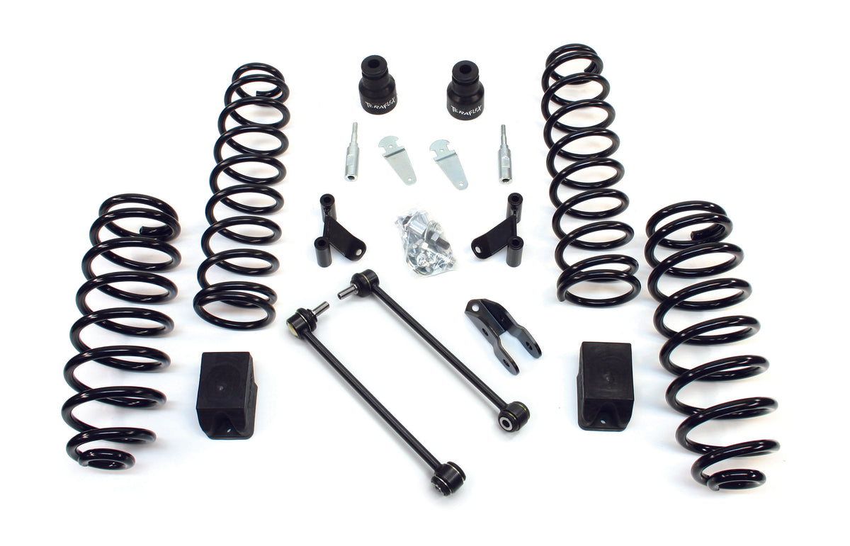 ~(61 lbs. 24X14X12)~ JK 4 Door 2.5 Lift Kit W/Shock Extensions 07-Pres Wrangler JK Unlimited TeraFlex