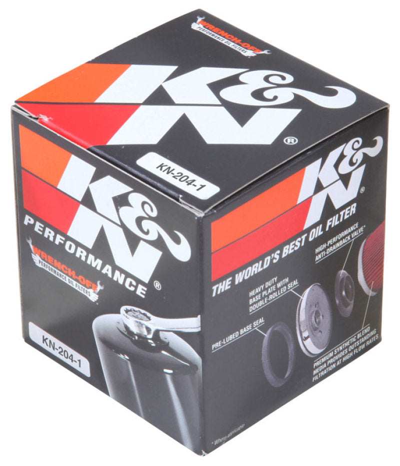 K&amp;N Honda / Kawasaki / Arctic Cat / Suzuki / Triumph / Yamaha 2.594in OD x 2.813in H Oil Filter