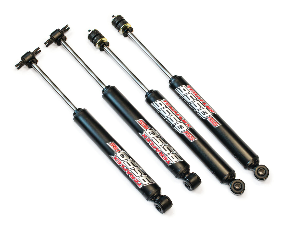 ~(22 lbs. 24X6X6)~ JK 2.5 9550 VSS Front And Rear Shock Absorber Kit 07-Pres Wrangler