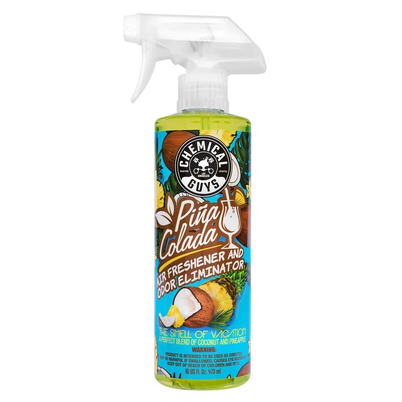 Chemical Guys Pina Colada Air Freshener &amp; Odor Eliminator - 16oz