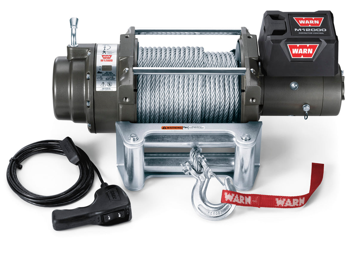 ~(133 lbs. 28X13X11)~ WINCH M1200012V125ROLLER