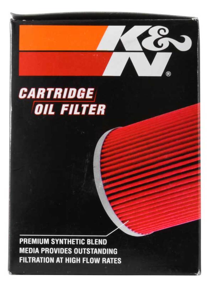 K&amp;N Can/AM Spyder RT 998/ Buell 1125R -2.2219in OD x 0.969in ID x 3.813in H Oil Filter