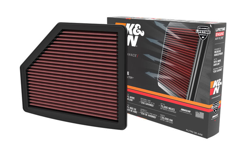 K&amp;N 21-22 Acura TLX V6 3.0L Replacement Air Filter