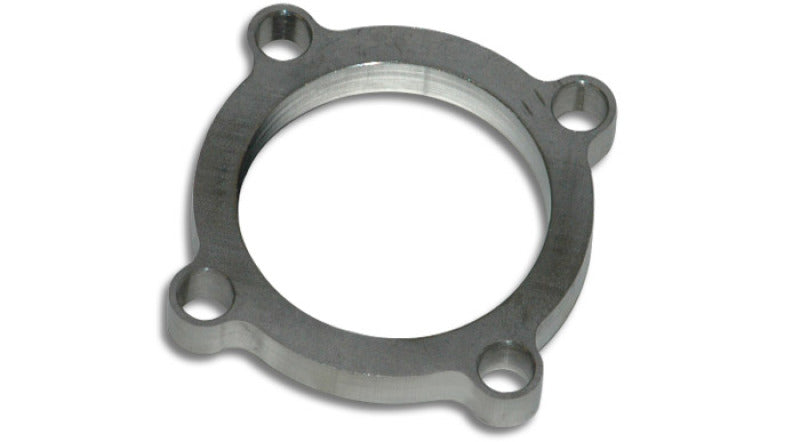 Vibrant GT series / T3 Discharge Flange (4 Bolt) with 2.5in Inlet ID Mild Steel 1/2in Thick