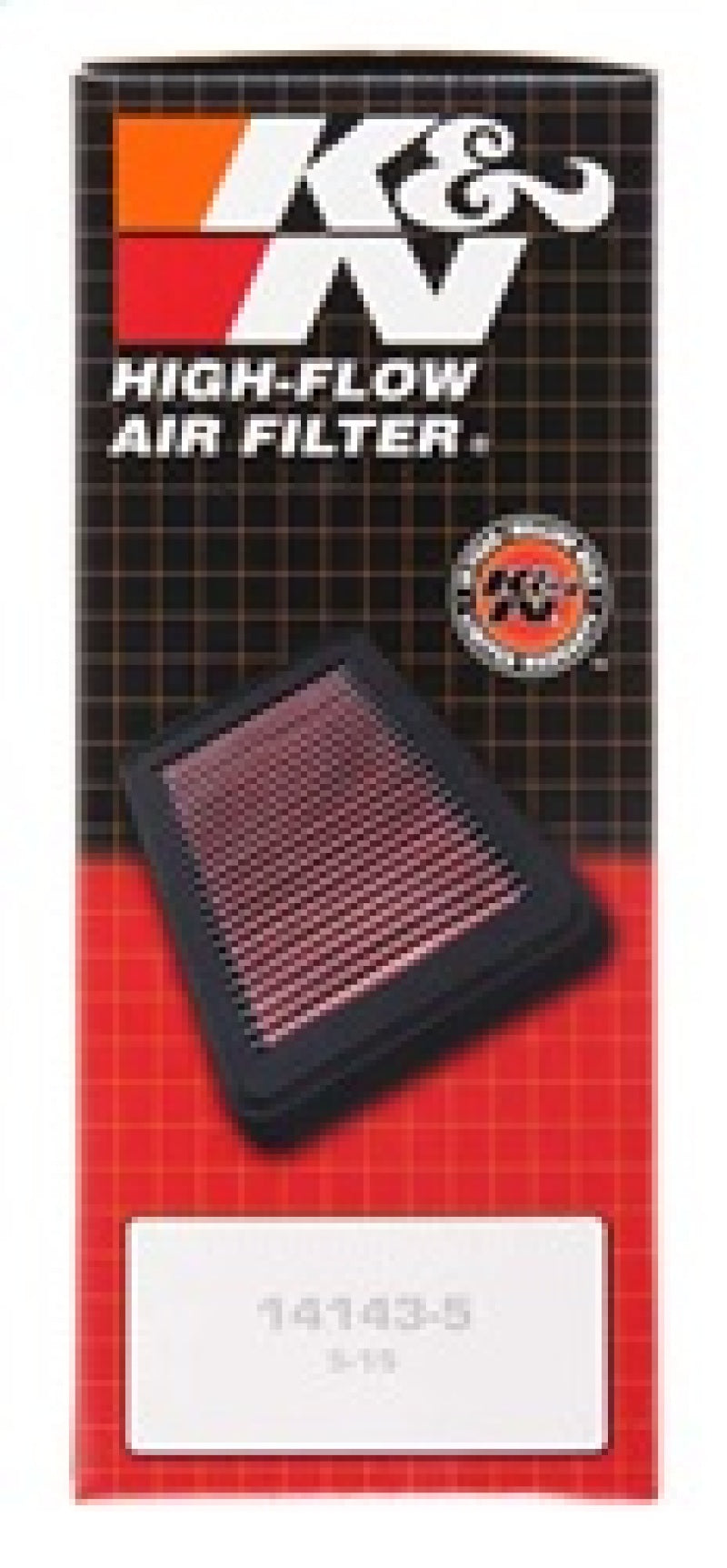 K&amp;N 16-17 Suzuki Boulevard M90 1462CC Replacement Drop In Air Filter (Set of 2)