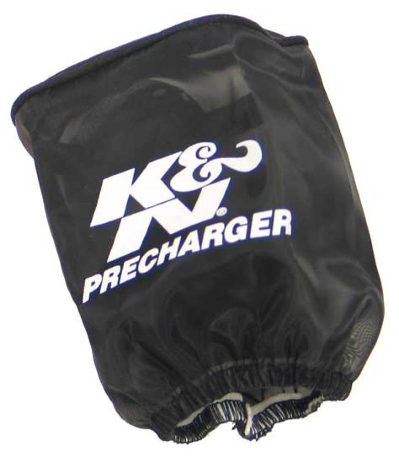 K&amp;N Precharger Air Filter Wrap Black 4in Height 3.5in Inside Diameter