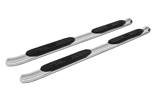 ~(49 lbs. 87X18X5)~ PRO TRAXX 4 Oval Nerf Step Bars Stainless Steel Silverado/Sierra 1500 Crew Cab 2007-2013 25/3500HD 2007-2010 (Incl Diesel) 25/3500HD 2011-2014 (Excl Diesel)