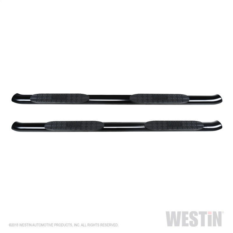 Westin 2019 Chevrolet Silverado/Sierra 1500 Crew Cab Non LD PRO TRAXX 4 Oval Nerf Step Bars - Black